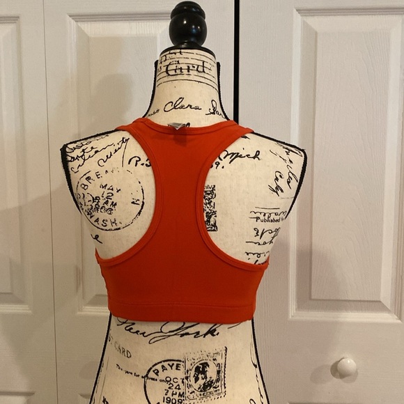 American Apparel Orange Racerback Sports Bra - Picture 7 of 8
